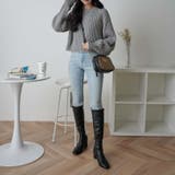 クルーネックチャンキーニット レディース 秋 | WEGO【WOMEN】 | 詳細画像17