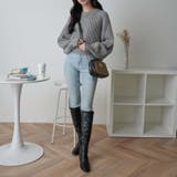 クルーネックチャンキーニット レディース 秋 | WEGO【WOMEN】 | 詳細画像18