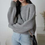 クルーネックチャンキーニット レディース 秋 | WEGO【WOMEN】 | 詳細画像20