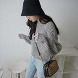 クルーネックチャンキーニット レディース 秋 | WEGO【WOMEN】 | 詳細画像23