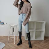 クルーネックチャンキーニット レディース 秋 | WEGO【WOMEN】 | 詳細画像2