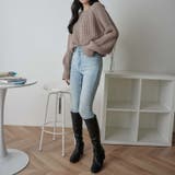クルーネックチャンキーニット レディース 秋 | WEGO【WOMEN】 | 詳細画像3