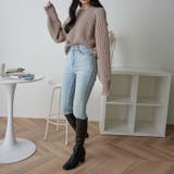 クルーネックチャンキーニット レディース 秋 | WEGO【WOMEN】 | 詳細画像4