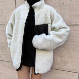 リバーシブル ボアブルゾン 韓国 | WEGO【WOMEN】 | 詳細画像4