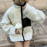 リバーシブル ボアブルゾン 韓国 | WEGO【WOMEN】 | 詳細画像5