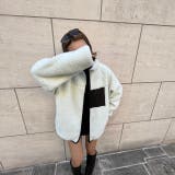 リバーシブル ボアブルゾン 韓国 | WEGO【WOMEN】 | 詳細画像9