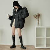 リバーシブル パテッドブルゾン ユニセックス | WEGO【WOMEN】 | 詳細画像11 