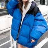 ブルー | リバーシブル パテッドブルゾン ユニセックス | WEGO【WOMEN】