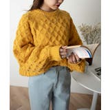 ケーブルドルマンBIGセーター レディース 秋 | WEGO【WOMEN】 | 詳細画像18 