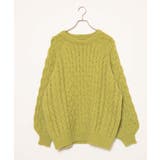 ケーブルドルマンBIGセーター レディース 秋 | WEGO【WOMEN】 | 詳細画像36 