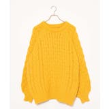 ケーブルドルマンBIGセーター レディース 秋 | WEGO【WOMEN】 | 詳細画像37 