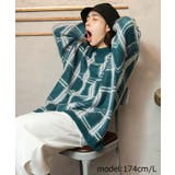 モヘアライク総柄BIGプルオーバー メンズ ユニセックス | WEGO【MEN】 | 詳細画像11