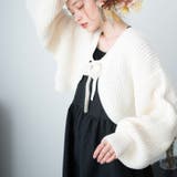 ホワイト | リボンニットボレロ レディース 秋 | WEGO【WOMEN】