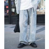 スケーターズ タックワイドデニムパンツ メンズ | WEGO【MEN】 | 詳細画像20
