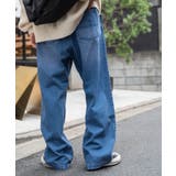 スケーターズ タックワイドデニムパンツ メンズ | WEGO【MEN】 | 詳細画像48