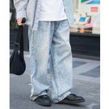 デニム淡加工色 | スケーターズ タックワイドデニムパンツ メンズ | WEGO【MEN】
