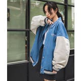 ヴィンテージスタジャン レディース 秋 | WEGO【WOMEN】 | 詳細画像4 