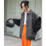 ヴィンテージスタジャン レディース 秋 | WEGO【WOMEN】 | 詳細画像7 