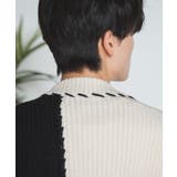 ハンドステッチカラーブロックカーディガン レディース 秋 | WEGO【WOMEN】 | 詳細画像13