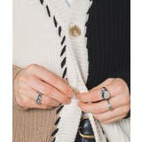 ハンドステッチカラーブロックカーディガン レディース 秋 | WEGO【WOMEN】 | 詳細画像16