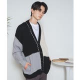 ハンドステッチカラーブロックカーディガン レディース 秋 | WEGO【WOMEN】 | 詳細画像24