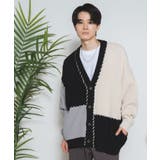 ハンドステッチカラーブロックカーディガン レディース 秋 | WEGO【WOMEN】 | 詳細画像25