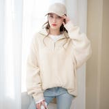 ルーズフィットハーフZIPプルオーバー レディース 秋 | WEGO【WOMEN】 | 詳細画像10 