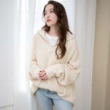ルーズフィットハーフZIPプルオーバー レディース 秋 | WEGO【WOMEN】 | 詳細画像11 