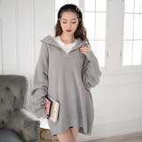 ルーズフィットハーフZIPプルオーバー レディース 秋 | WEGO【WOMEN】 | 詳細画像16 