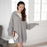 ルーズフィットハーフZIPプルオーバー レディース 秋 | WEGO【WOMEN】 | 詳細画像18 