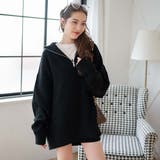 ルーズフィットハーフZIPプルオーバー レディース 秋 | WEGO【WOMEN】 | 詳細画像23 