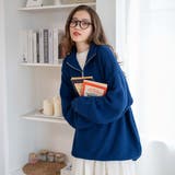 ルーズフィットハーフZIPプルオーバー レディース 秋 | WEGO【WOMEN】 | 詳細画像33 