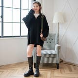 ルーズフィットハーフZIPプルオーバー レディース 秋 | WEGO【WOMEN】 | 詳細画像5 