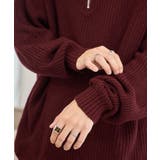 ルーズフィットハーフZIPプルオーバー レディース 秋 | WEGO【WOMEN】 | 詳細画像48 
