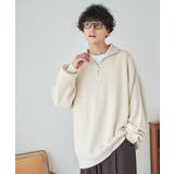ルーズフィットハーフZIPプルオーバー レディース 秋 | WEGO【WOMEN】 | 詳細画像54 