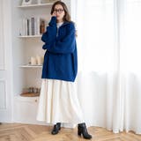 ルーズフィットハーフZIPプルオーバー レディース 秋 | WEGO【WOMEN】 | 詳細画像7 