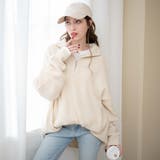 ルーズフィットハーフZIPプルオーバー レディース 秋 | WEGO【WOMEN】 | 詳細画像9 