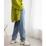 ウエストフリルデニムマムパンツ レディース 秋 | WEGO【WOMEN】 | 詳細画像16