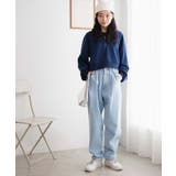 ウエストフリルデニムマムパンツ レディース 秋 | WEGO【WOMEN】 | 詳細画像4