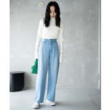 ルーズストレートデニムパンツ レディース 秋 | WEGO【WOMEN】 | 詳細画像14