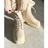 オフホワイト | レースアップショートブーツ レディース 秋 | WEGO【WOMEN】