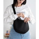 ブラック | カラーハーフムーンショルダー レディース 秋 | WEGO【WOMEN】