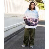 総柄BIGプルパーカーメンズ 韓国ファッション 韓国 | WEGO【MEN】 | 詳細画像3 