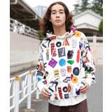 総柄BIGプルパーカーメンズ 韓国ファッション 韓国 | WEGO【MEN】 | 詳細画像31 