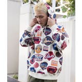 総柄BIGプルパーカーメンズ 韓国ファッション 韓国 | WEGO【MEN】 | 詳細画像35 