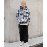 総柄BIGプルパーカーメンズ 韓国ファッション 韓国 | WEGO【MEN】 | 詳細画像7 