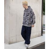 総柄BIGプルパーカーメンズ 韓国ファッション 韓国 | WEGO【MEN】 | 詳細画像9 