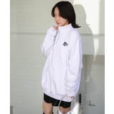 ヘビーウエイトハーフZIPワンポイントPO レディース 秋 | WEGO【WOMEN】 | 詳細画像2