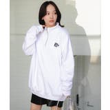 ヘビーウエイトハーフZIPワンポイントPO レディース 秋 | WEGO【WOMEN】 | 詳細画像3