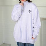 グレー | ヘビーウエイトハーフZIPワンポイントPO レディース 秋 | WEGO【WOMEN】